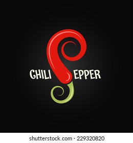 chili pepper design background