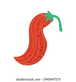 chili pepper fresh icon isolated