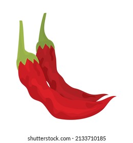 Chilischoten-Symbol für frisches Gemüse