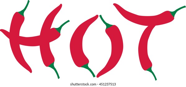 Chili pepper - hot