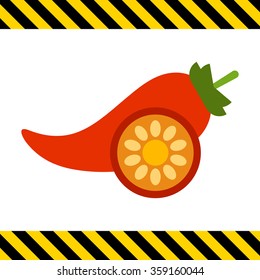 Chili pepper icon