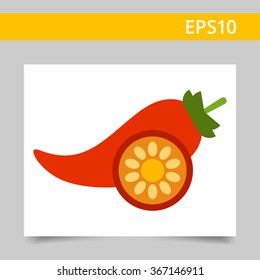 Chili pepper icon