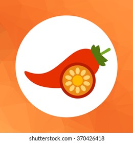 Chili pepper icon