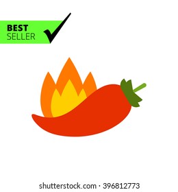 Chili pepper icon