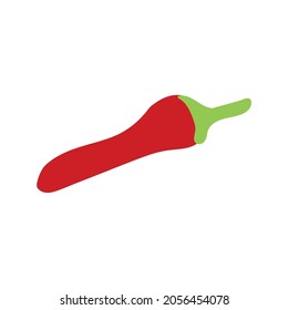 Chili pepper icon cartoon vector illustration