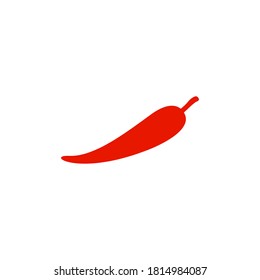Chili pepper icon flat vector design