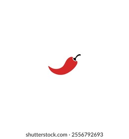 Chili pepper icon flat vector design.