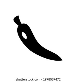 chili pepper icon or logo isolated sign symbol vector illustration - high quality black style vector icons

