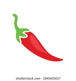 Chili Pepper Icon, Spicy Vegetable Illustration, Spicy Mexican Food