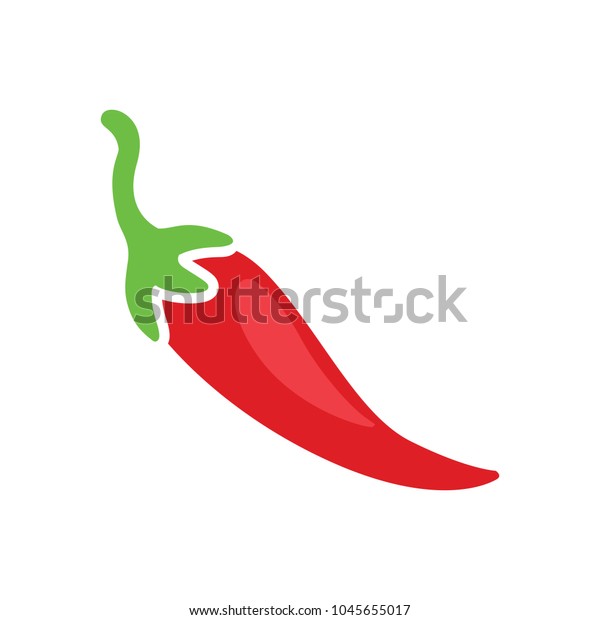 辛味のあるペッパーのアイコン 辛味のある野菜イラスト 辛味のあるメキシコ料理 のベクター画像素材 ロイヤリティフリー 1045655017