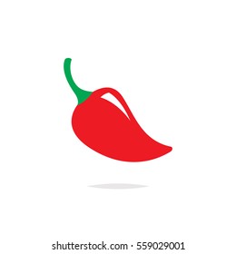 Chili Pepper Icon Vector