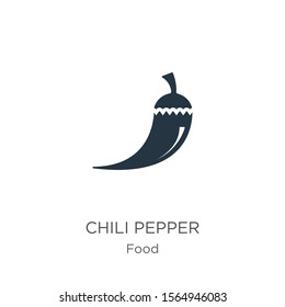Chili pepper icon vector. Trendy flat chili pepper icon from food collection isolated on white background. Vector illustration can be used for web and mobile graphic design, logo, eps10