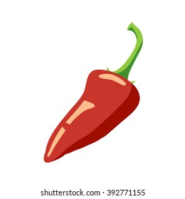 chili pepper isolated