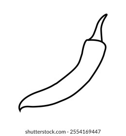 Chili pepper logo inspiration art.