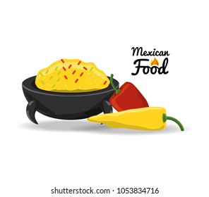 chili pepper mexican traditional food 