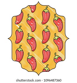 chili pepper pattern