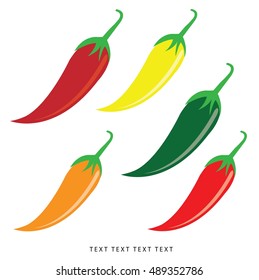 chili pepper vector