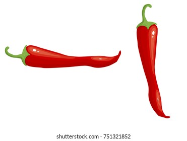 chili pepper vector
