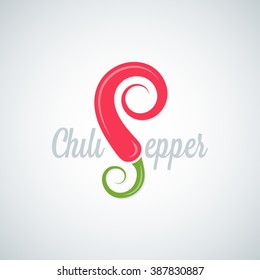 chili pepper vector background