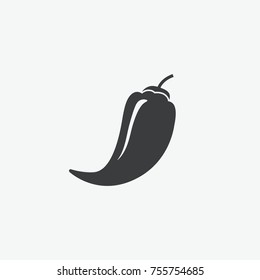 Chili Pepper Vector Icon