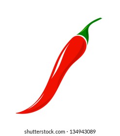 Chili pepper. Vector illustration