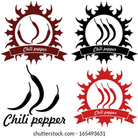 Chili Pepper. Vector Illustration