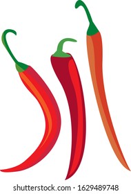 chili pepper, vector illustration, vegetables, seasonings