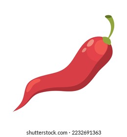chili pepper vegetable food isometric icon