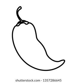 chili pepper vegetable icon