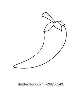 chili pepper vegetable icon image 