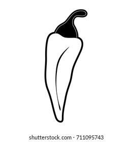 chili pepper vegetable icon image 