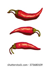 Chili Peppers vector illustration