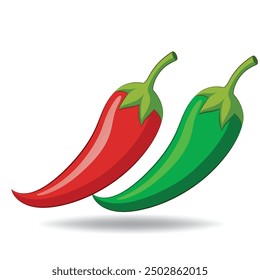 Chili Spicy pepper adding heat and flavor to dishes. Packed with vitamins, boosts metabolism, and adds a fiery kick to your meals.