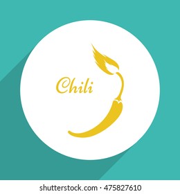 Chili.Vector - chili pepper symbol.