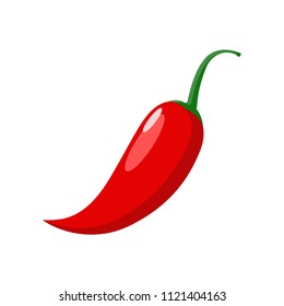 chili - vegetable icon vector