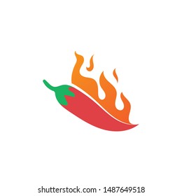 chili-pepper icon. flat illustration of chili-pepper - vector icon. chili-pepper sign symbol