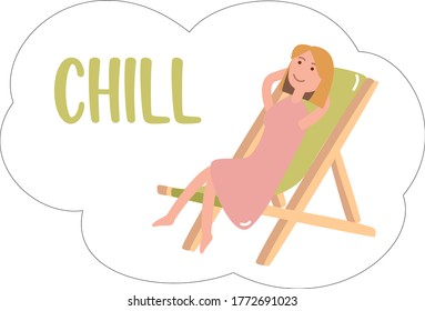 Chill Allday stickers. Digital stickers