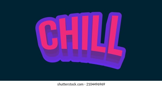Chill Editable Text Effect Template