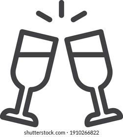 icono de escalada. icono de cerveza. vector de icono de vino