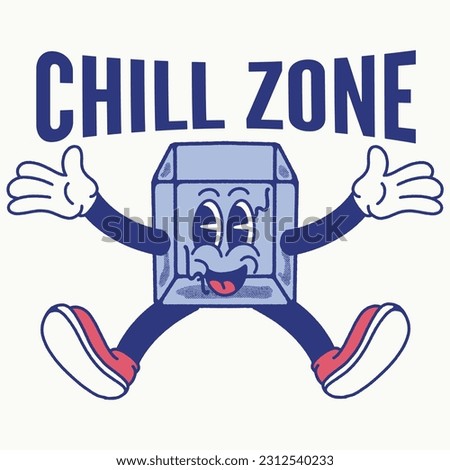 Chill Zone With Ice Groovy Character