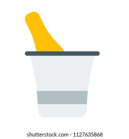Chilled Champagne in bucket