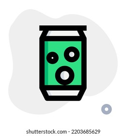 Chilled cola can for refreshment