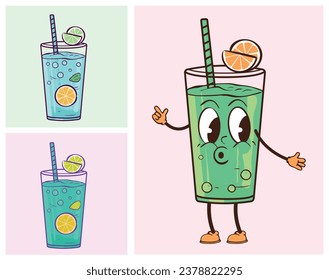 Chilled Summer Sip: Doodle Delight