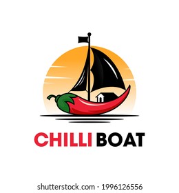 Chiliboot-Logo, Vektorgrafik 