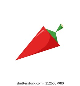 Chilli cartoon vector. free space for text. wallpaper. background.