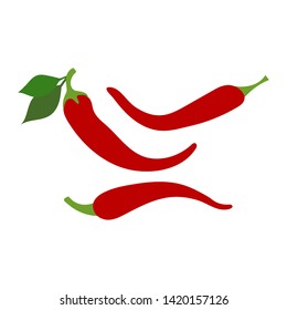 Chilli. Hot pepper. Spicy taste. Red vegetable. Paprika. Hand drawn doodle vector sketch. Healthy food. Vegetarian product. Jalapeno sauce. Mexican, Georgian or Caucasian menu