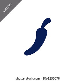 chilli icon - illustration