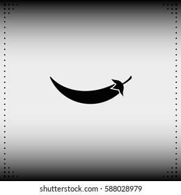 Chilli pepper icon.