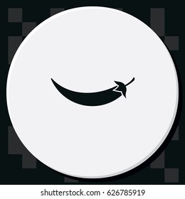 Chilli pepper icon.