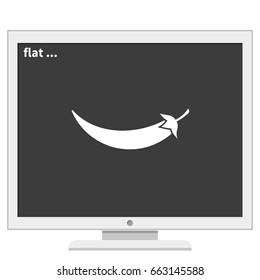Chilli pepper icon.